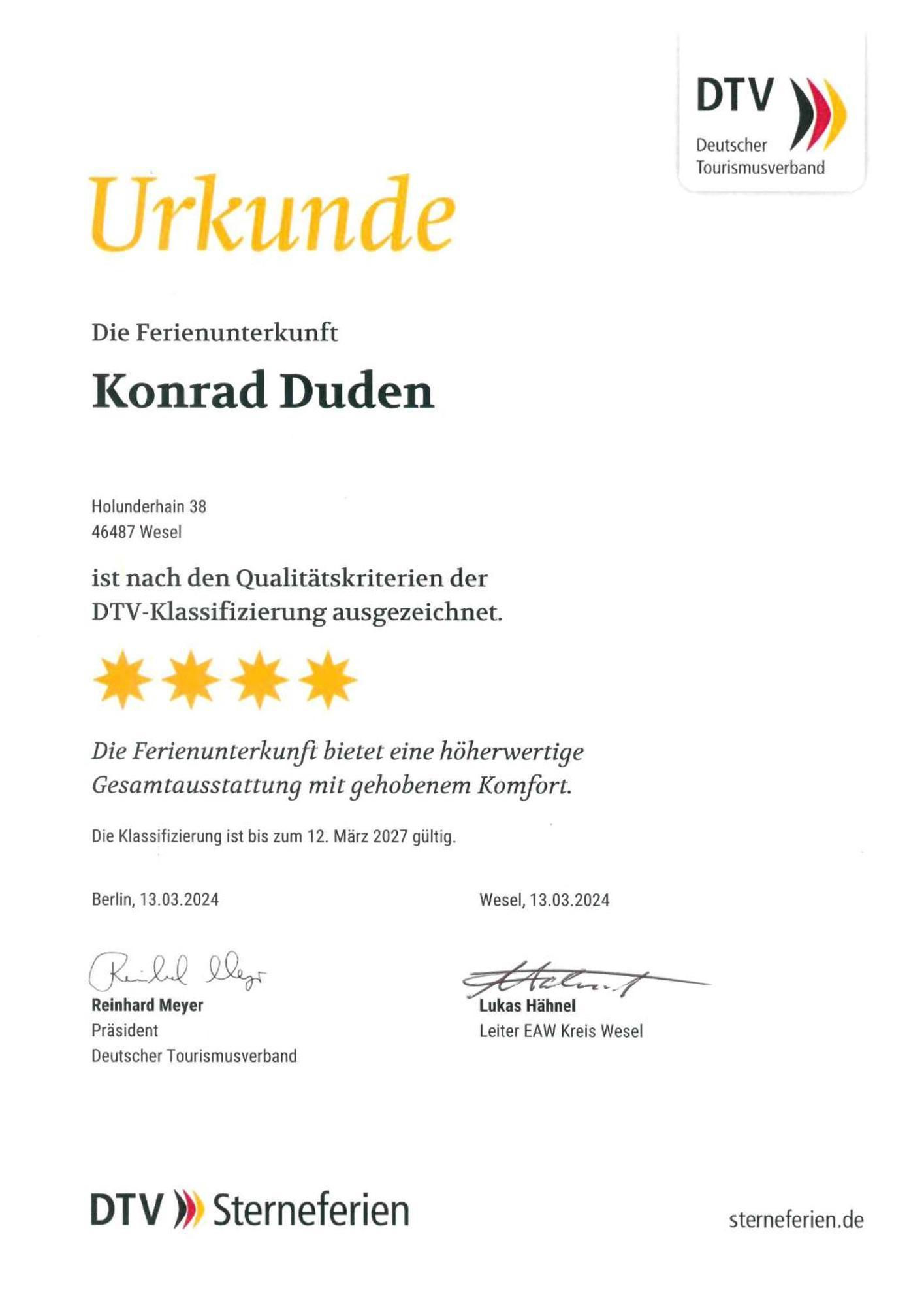 Ferienwohnung Konrad Duden Везел Екстериор снимка